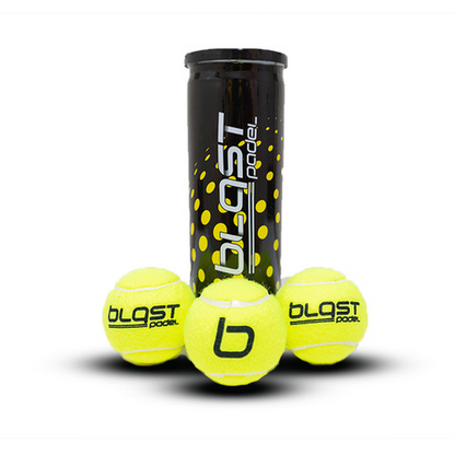 Pack de 3 Tarros de Pelotas de Pádel Premium BLAST