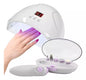 Lampara Led De Uñas + Kit De Manicure