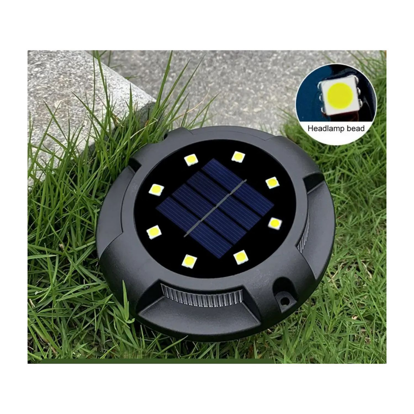 Kit 4 Estaca Solar Para Jardines RGB