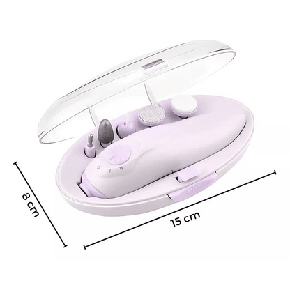 Lampara Led De Uñas + Kit De Manicure