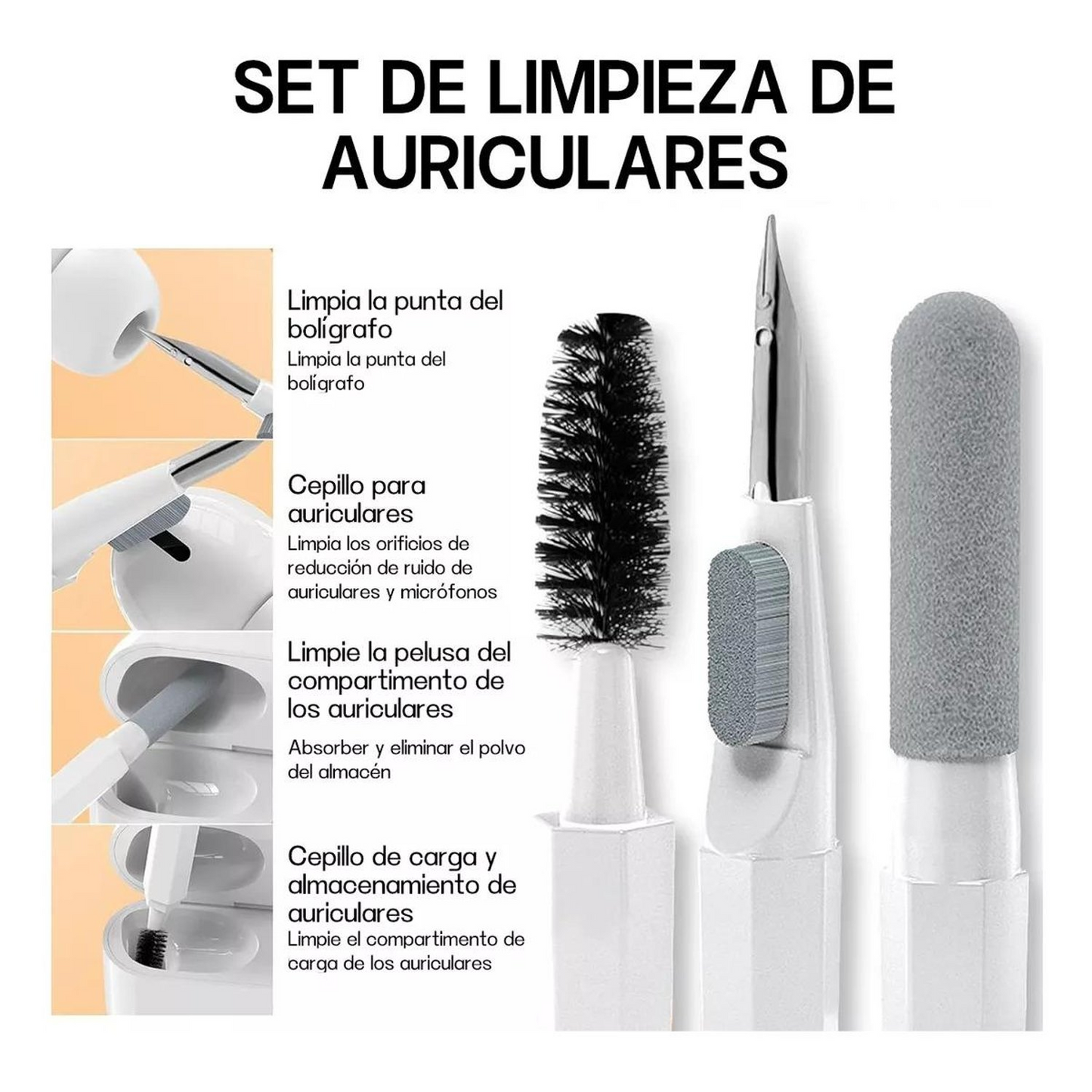 Kit Cepillos Multifunción 20 en 1